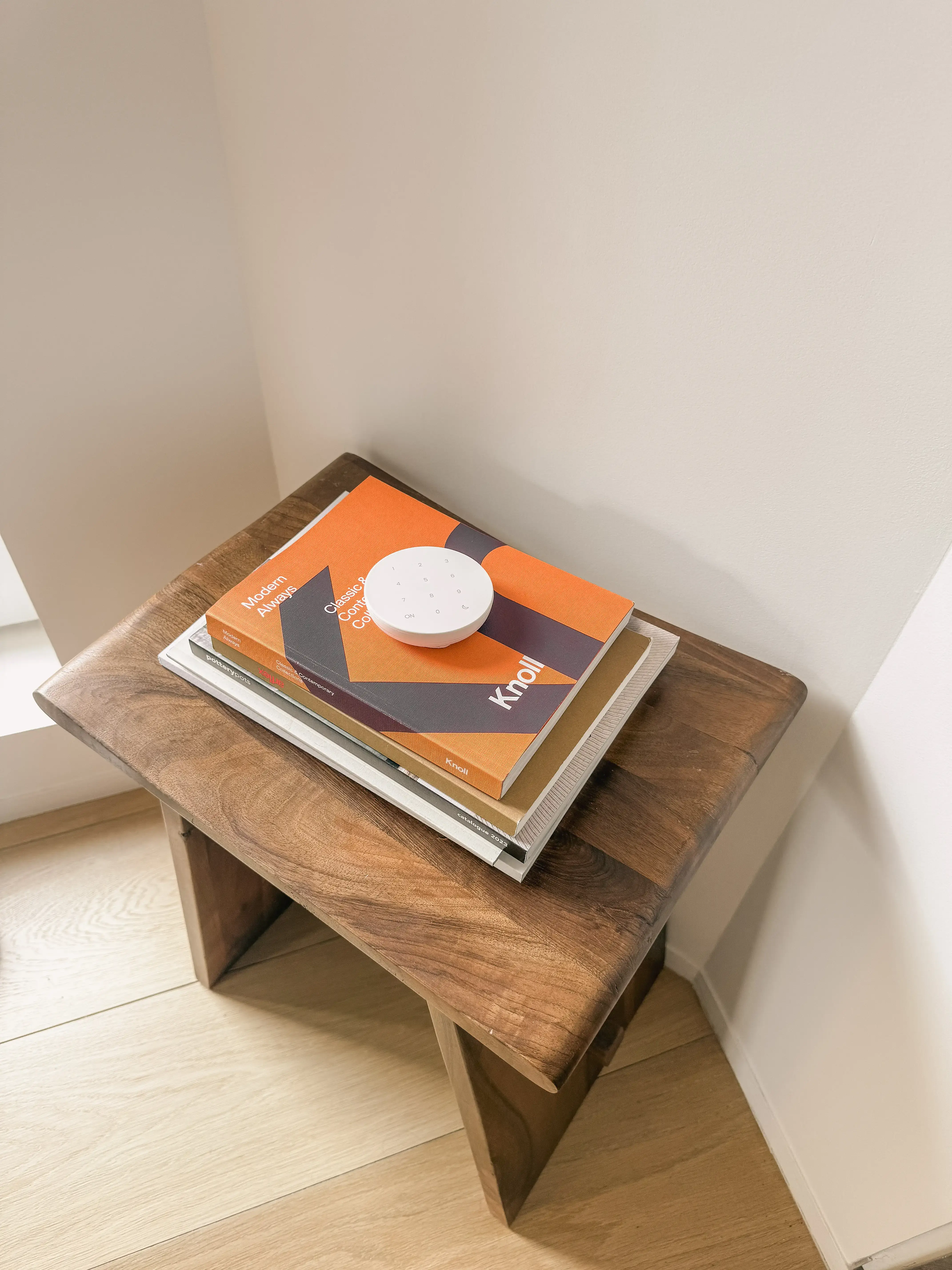 Qiara Keypad above a box