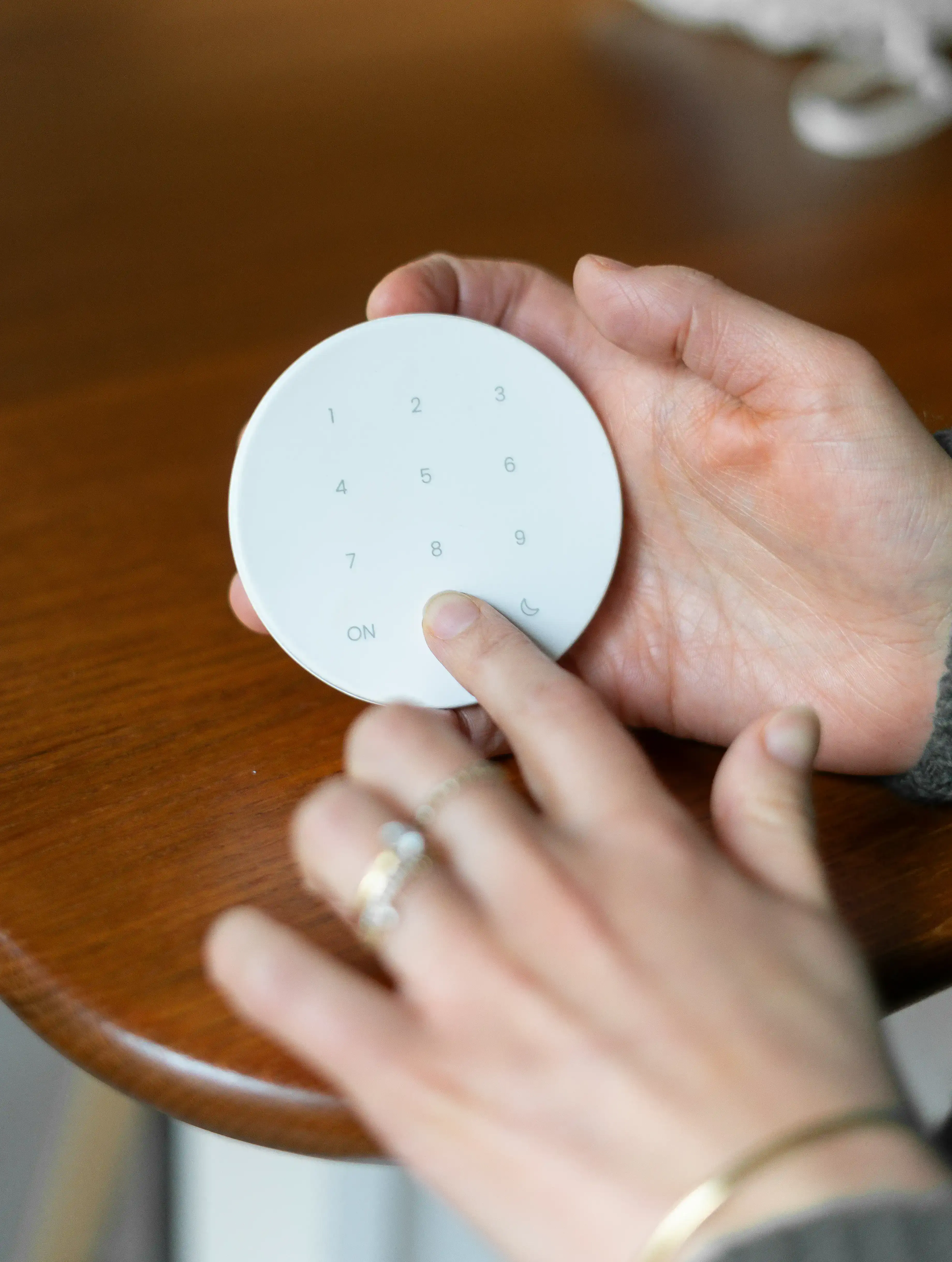 Qiara Keypad being activated